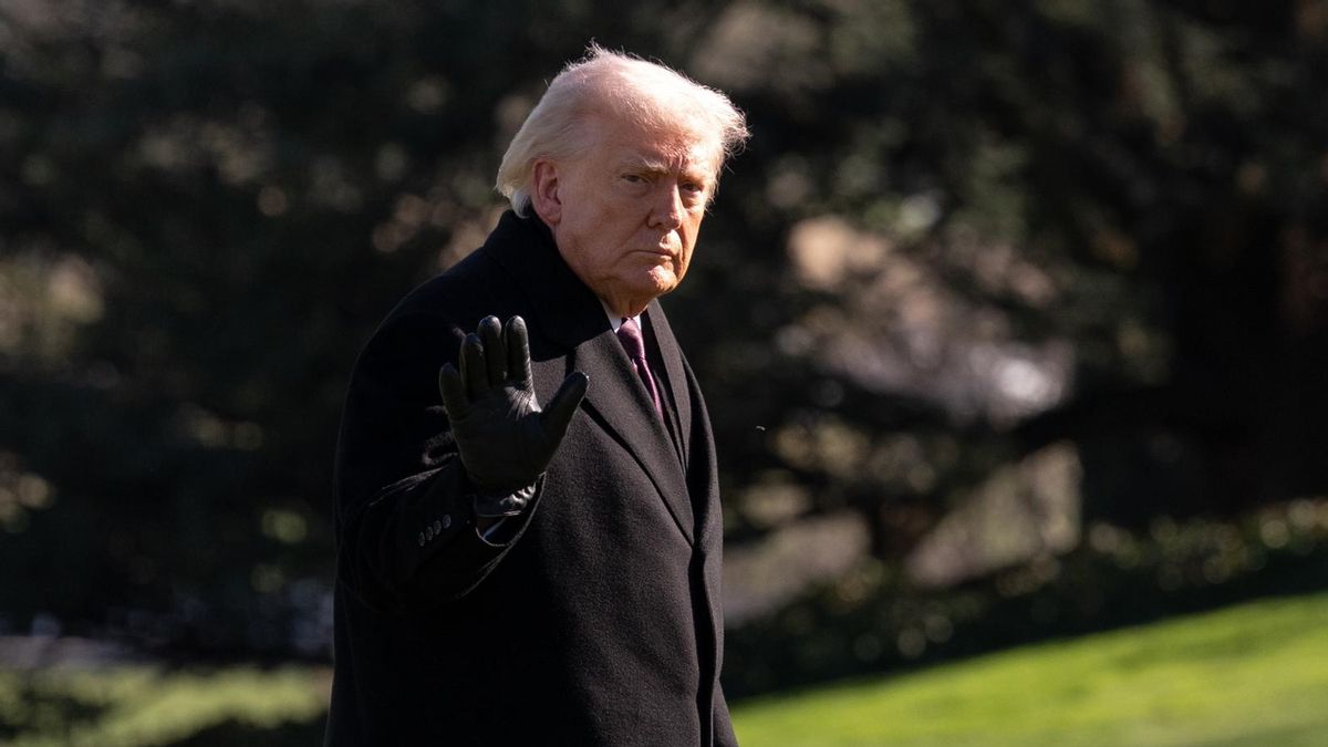 Imagen de archivo del presidente estadounidense, Donald Trump