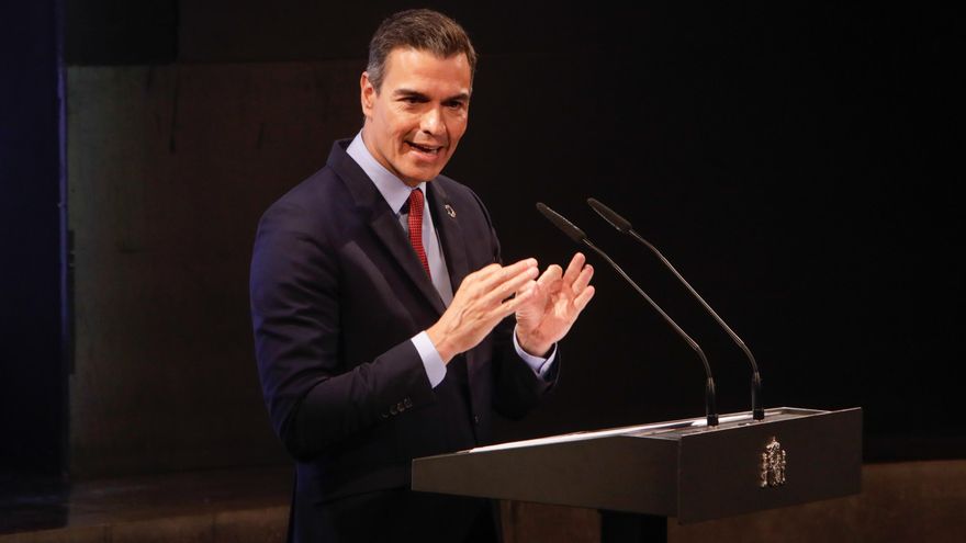 El presidente del Gobierno, Pedro Sánchez