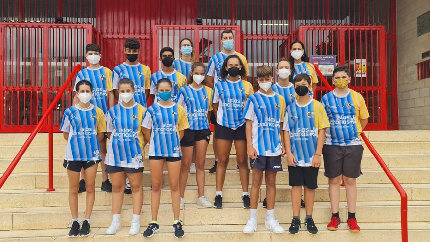 Canarias, presente en el Campeonato de España en Edad Escolar de tenis de mesa