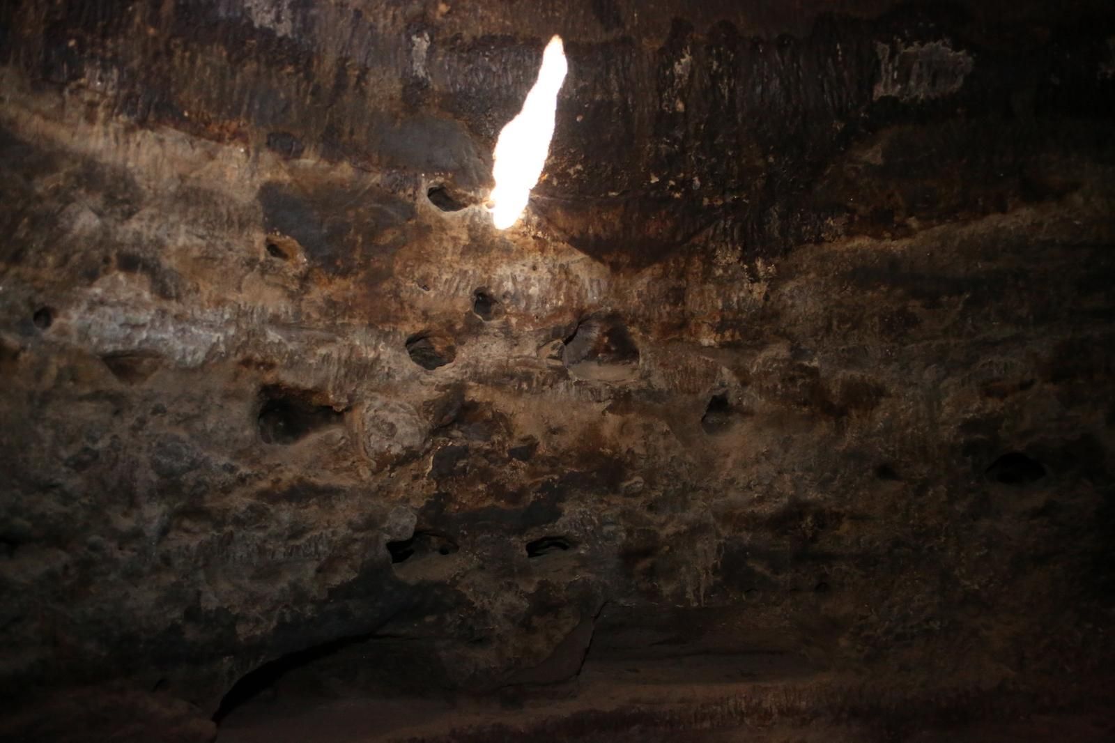 Proyección y triángulos púbicos en Risco Caído (ALEJANDRO RAMOS)