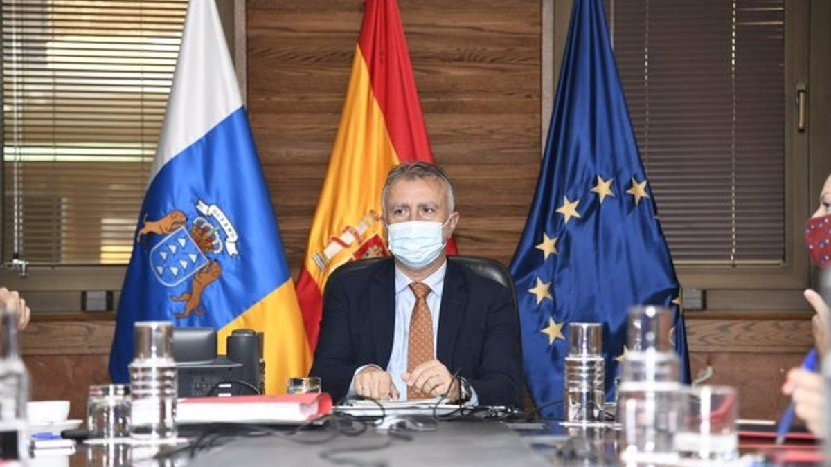 El presidente del Gobierno de Canarias, Ángel Víctor Torres.