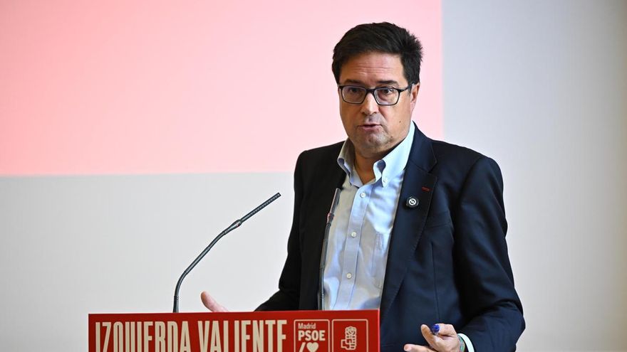 El ministro para la Transformación Digital y de la Función Pública, Óscar López, participa en la clausura de las Jornadas de Educación y FP “Otra educación es posible en Madrid” este sábado en la capital española. EFE/ Fernando Villar