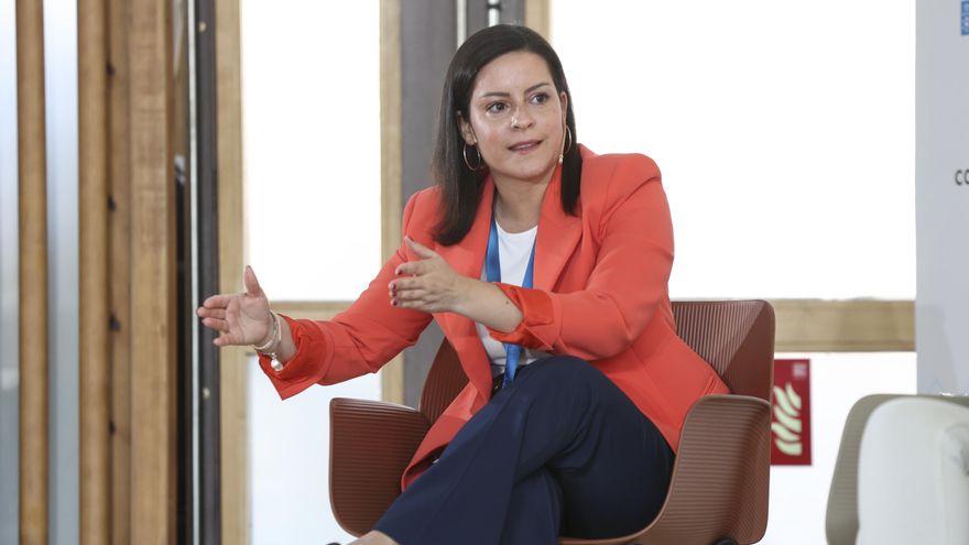 Yaiza Castilla, consejera de Turismo de Canarias