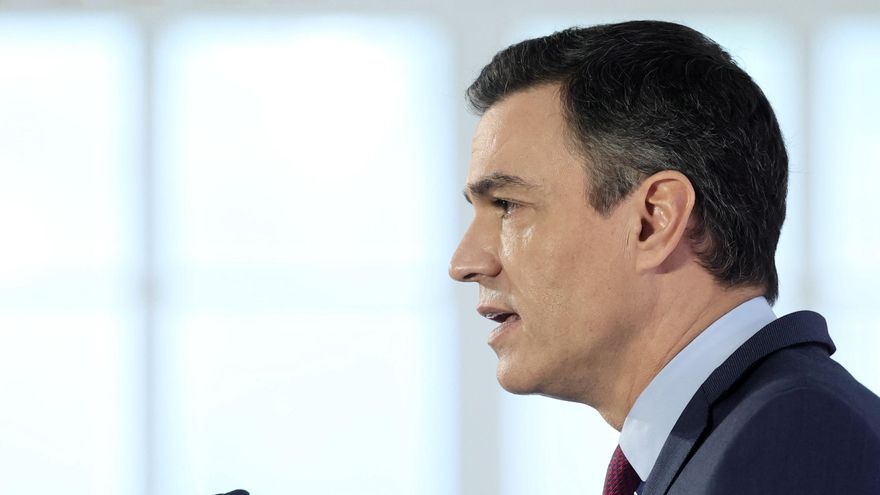 El presidente del Gobierno, Pedro Sánchez