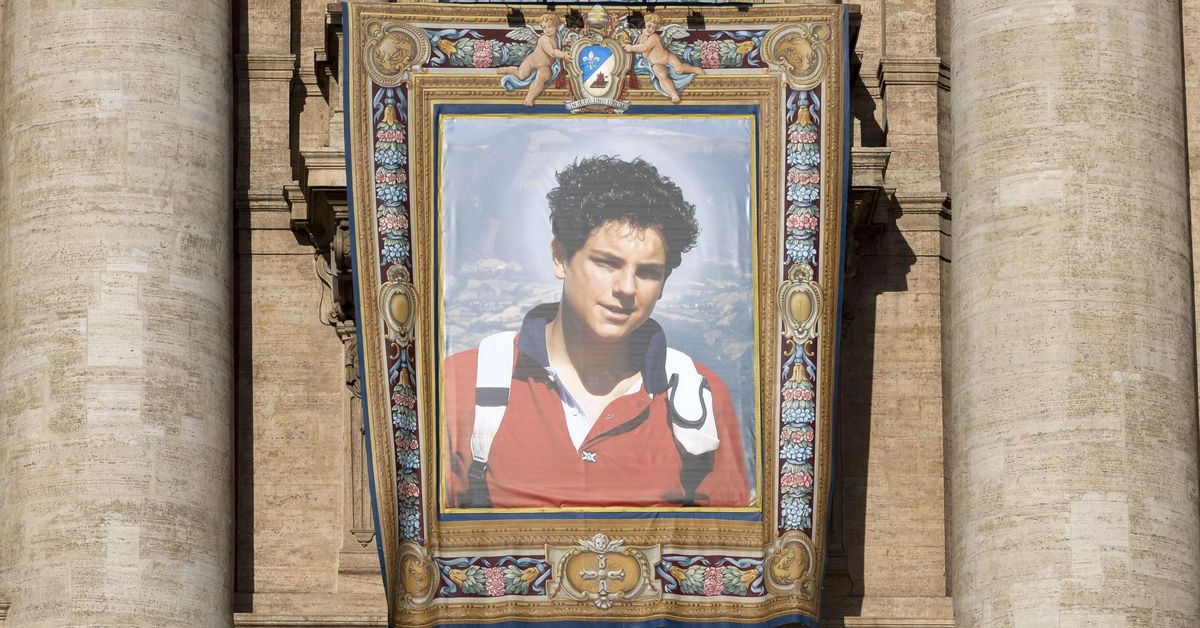 El Papa canoniza al adolescente Carlo Acutis, el primer 'santo milenial'