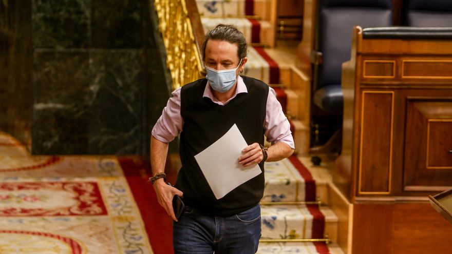El vicepresidente segundo del Gobierno, Pablo Iglesias