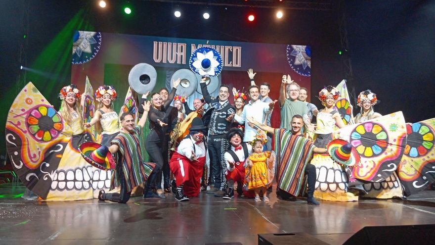 Espectáculo 'Viva México' del Circo Quimera de Raúl Alegría en Santander