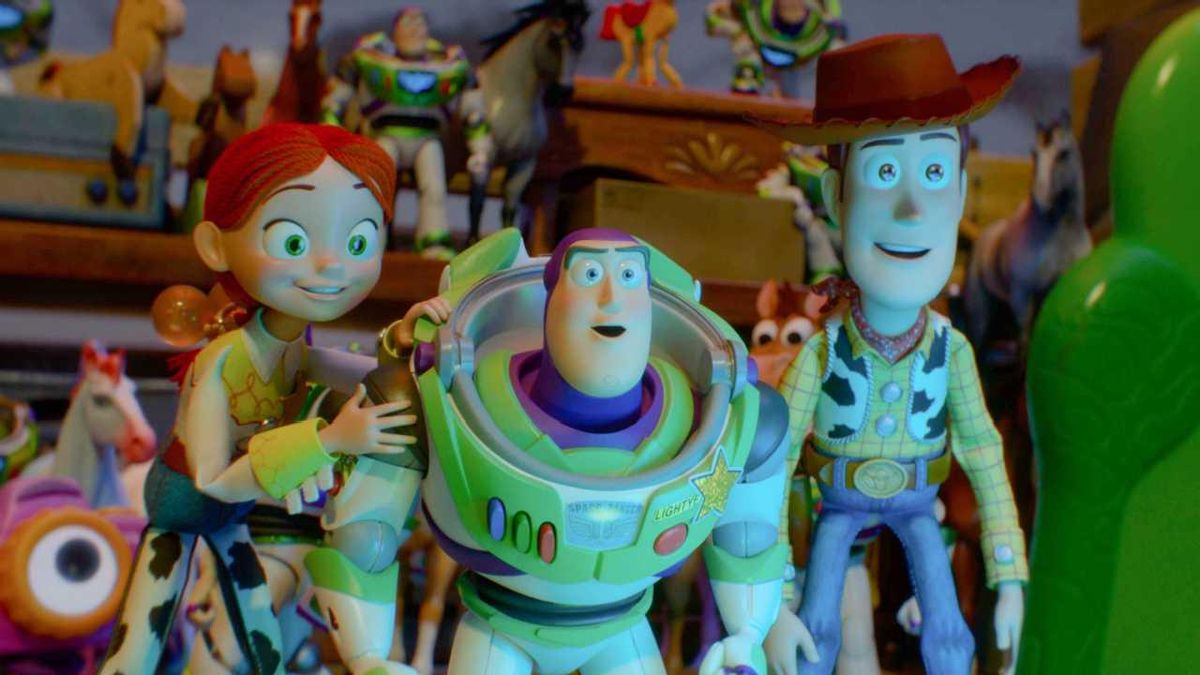 Jessie, Buzz y Woody en 'Toy Story 5' (Disney)