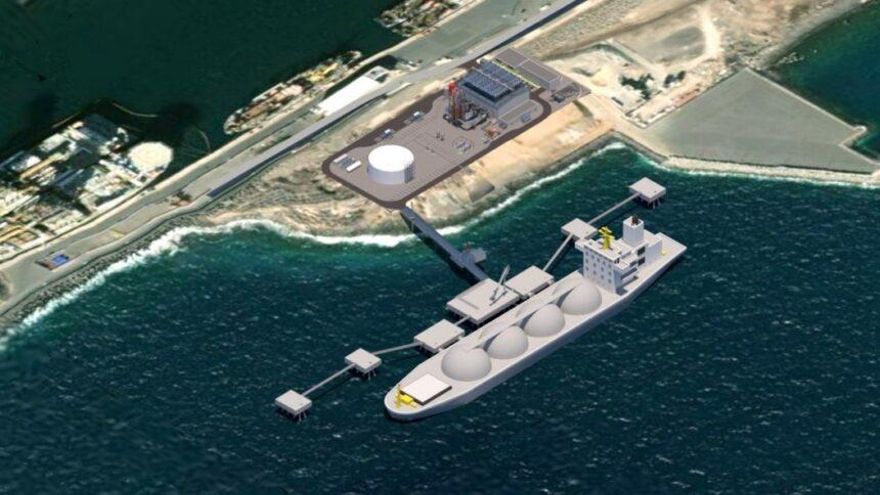 El Cabildo rechaza el proyecto de reducción de emisiones en el Puerto de Las Palmas por incluir una planta de gas