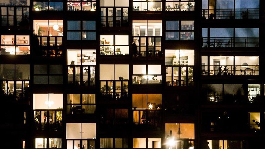 Un bloque de viviendas en Berlín