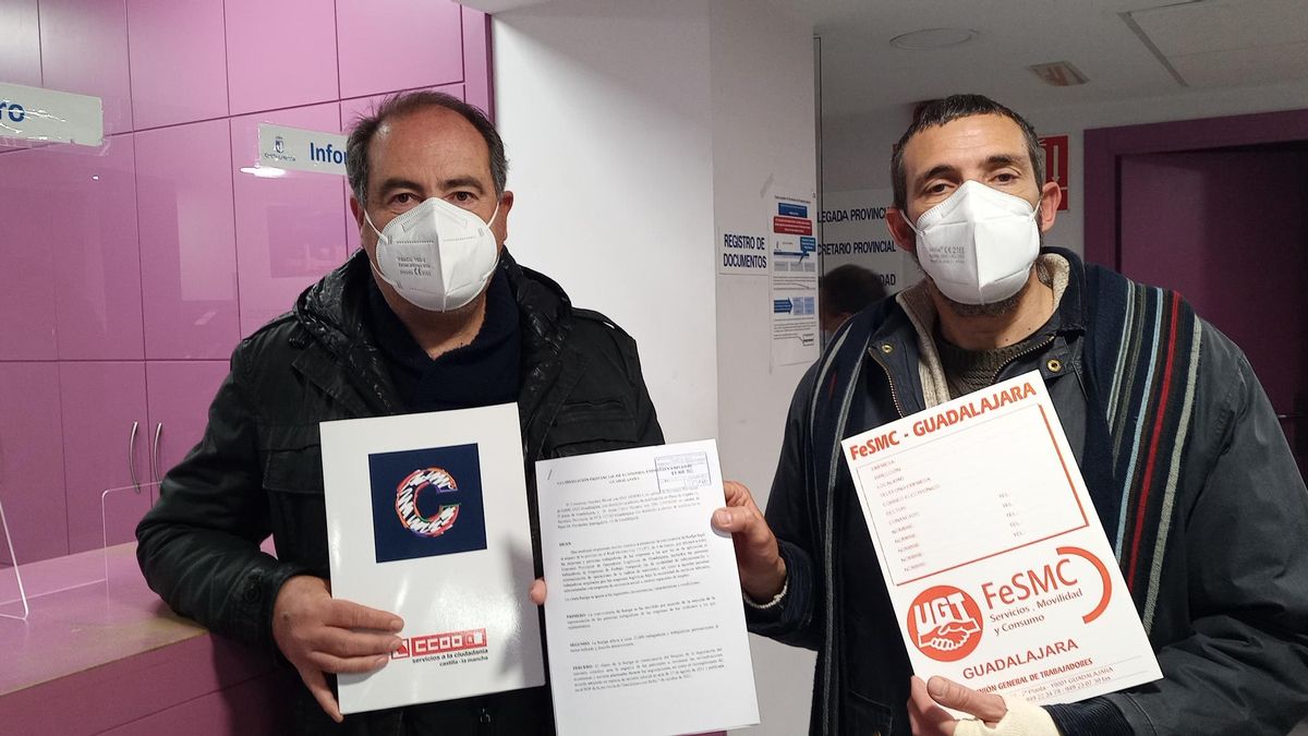 Registro de convocatoria de huelga