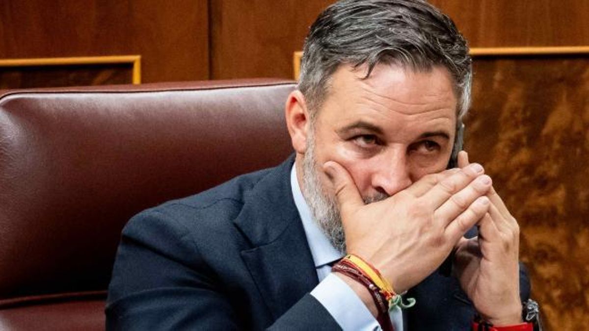 El previsible candidato de Vox a las elecciones generales del 29N, Santiago Abascal / FOTO: A. Pérez Meca, Europa Press