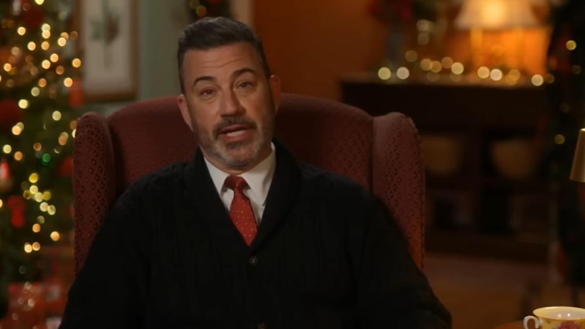 El discurso de Navidad de Jimmy Kimmel: "Desde una perspectiva fascista, ha sido un año realmente bueno"