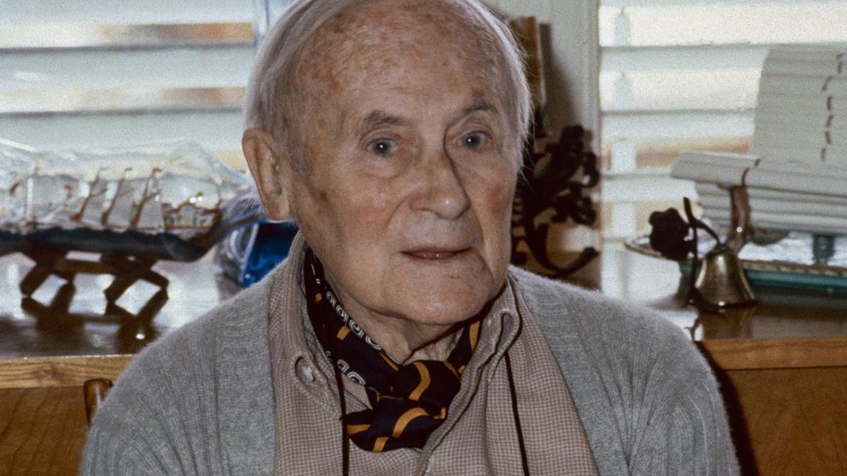 Joan Miró en Mallorca durante los últimos años de su vida. Oscar Pipkin.