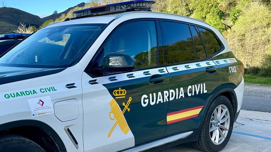 Archivo - Vehículo de la Guardia Civil.