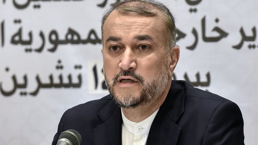 Imagen de Archivo del ministro iraní de Exteriores, Hosein Amir Abdolahian.