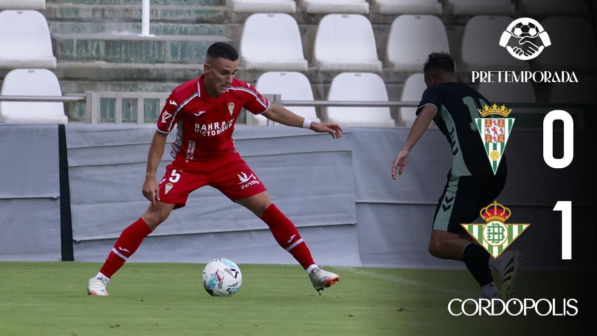 Marcador Córdoba CF 0-1 Betis Deportivo