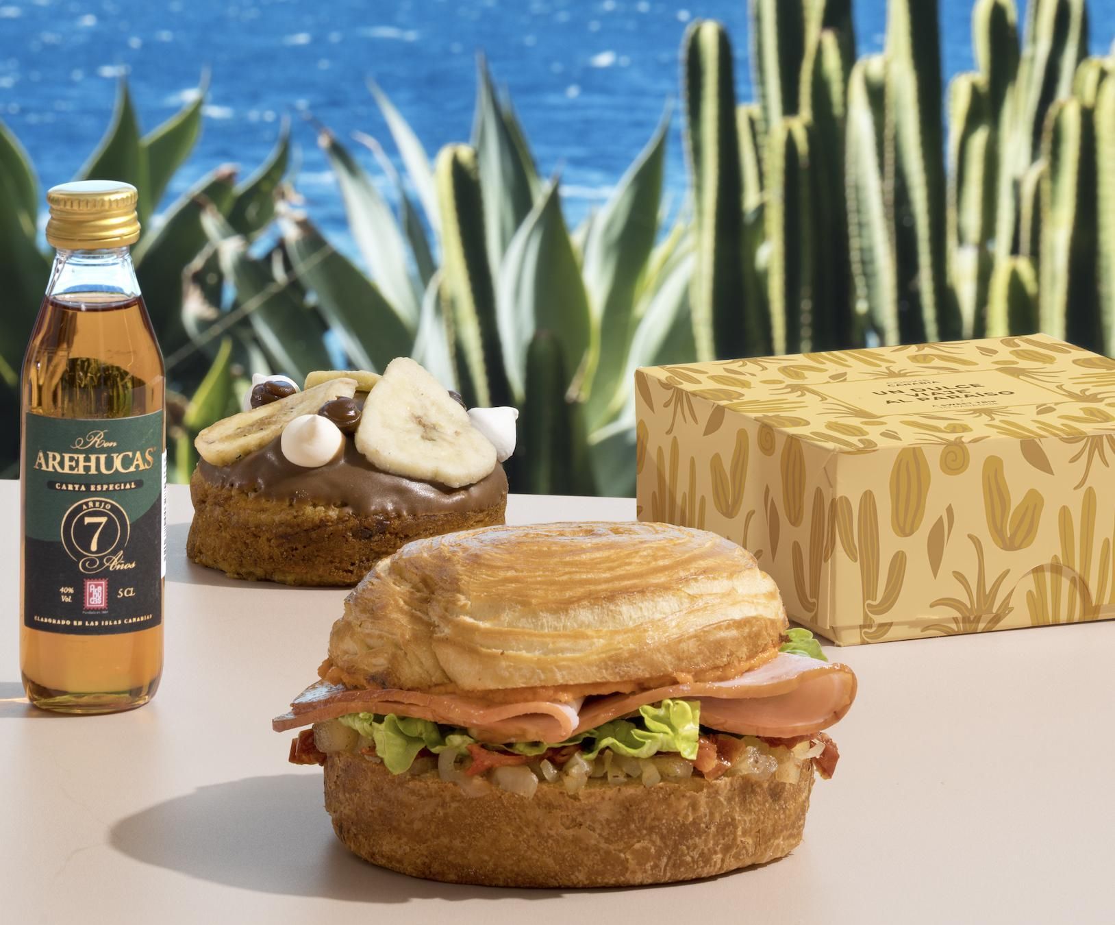 Productos canarios en el menú de Iberia Express.