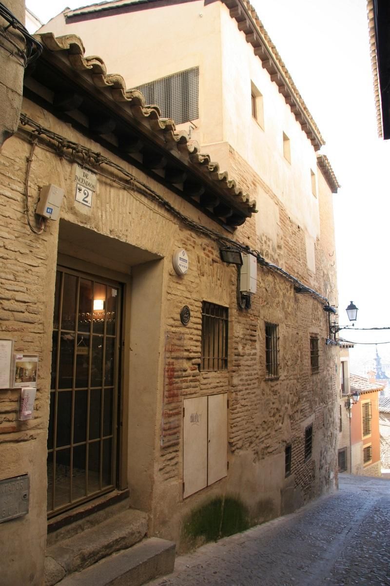 Fachada trasera de la Casa del Temple