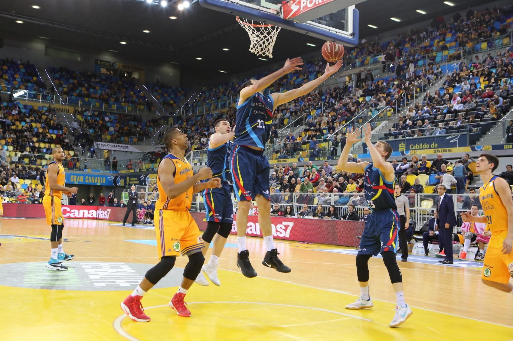 Herbalife Gran Canaria - Morabanc Andorra. Alejandro Ramos.