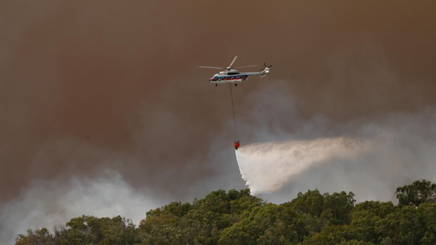 El incendio de Tarifa (Cádiz) ha afectado a 283 hectáreas