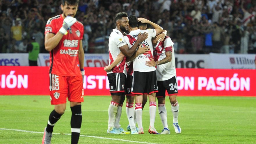 River arrancó con un sólido triunfo ante Central Córdoba en la primera fecha de la Liga Profesional