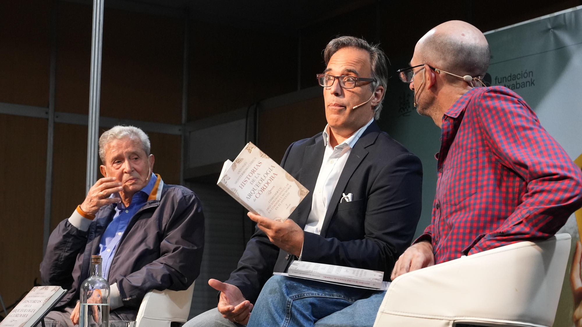 Antonio Monterroso y Herminio Trigo en la 51ª Feria del Libro de Córdoba