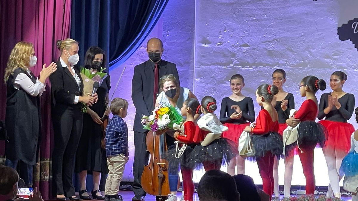 Acto de clausura del curso de la Escuela Municipal de Danza del Ayuntamiento de Fuencaliente.