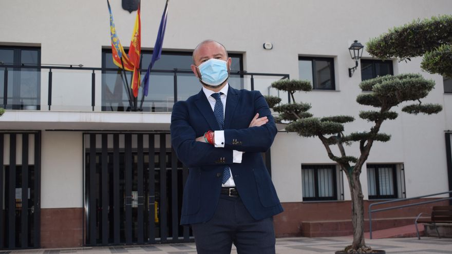 El presidente de la Diputación de Valencia, Toni Gaspar, en Faura, la localidad de la que es alcalde.