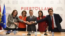 Firma del convenio en Puertollano