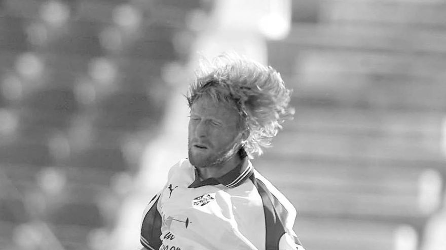 Federico Lussenhoff cuando defendía los colores del CD Tenerife.