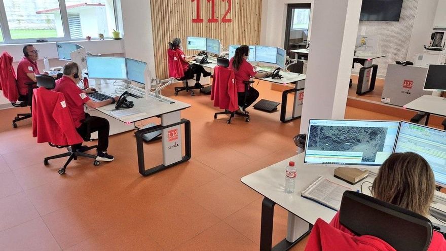 El 112 gestiona 57 incidencias por el fuerte viento y recibe 132 llamadas.