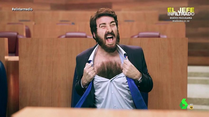 Joaquín Reyes parodia a García-Gallardo, de Vox, como El Cid: "La masculinidad no me la toques"