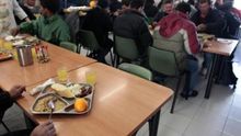 Un comedor social de Cáritas.