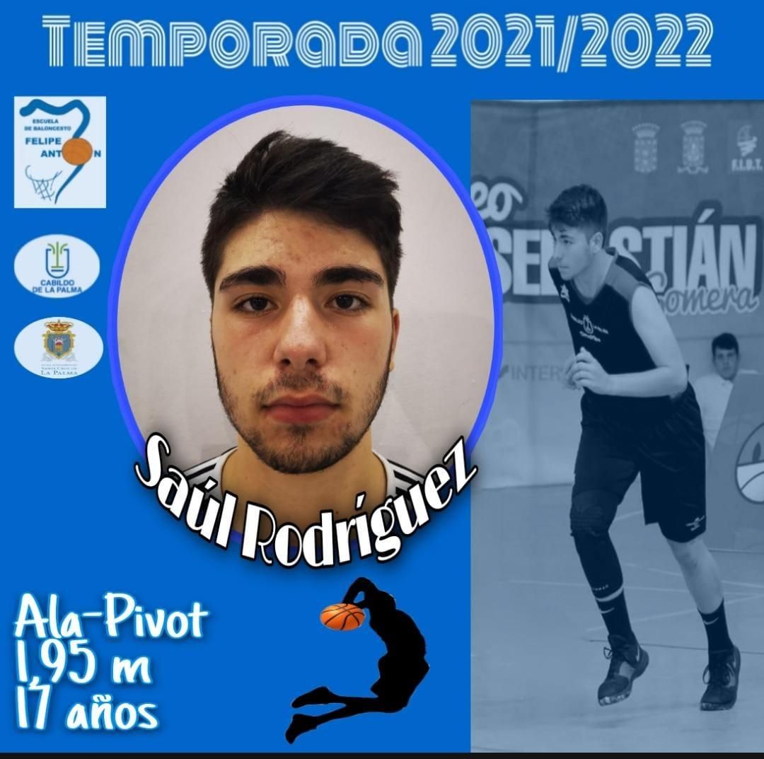 El joven jugador Saúl Rodríguez.