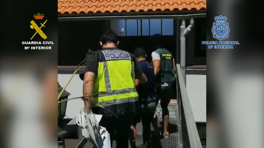 Policía Nacional y Guardia Civil desarticulan una organización criminal que operaba en Tenerife y La Palma
