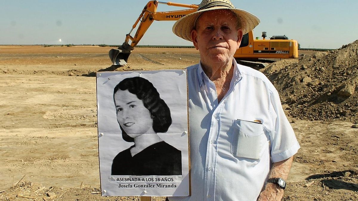 Pablo Caballero, sobrino de una de las mujeres del Aguaucho, Josefa González.