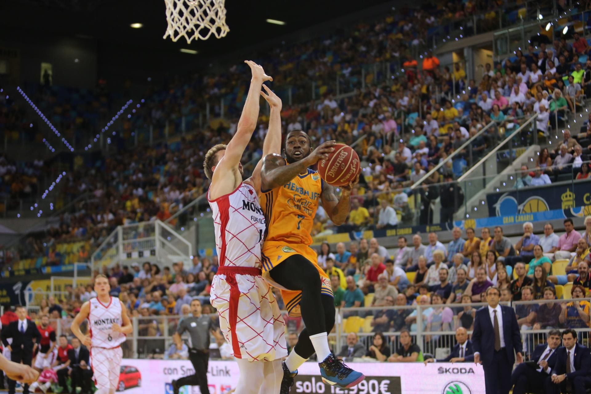 Imágenes del Herbalife Gran Canaria - Montakit Fuenlabrada. Alejandro Ramos.