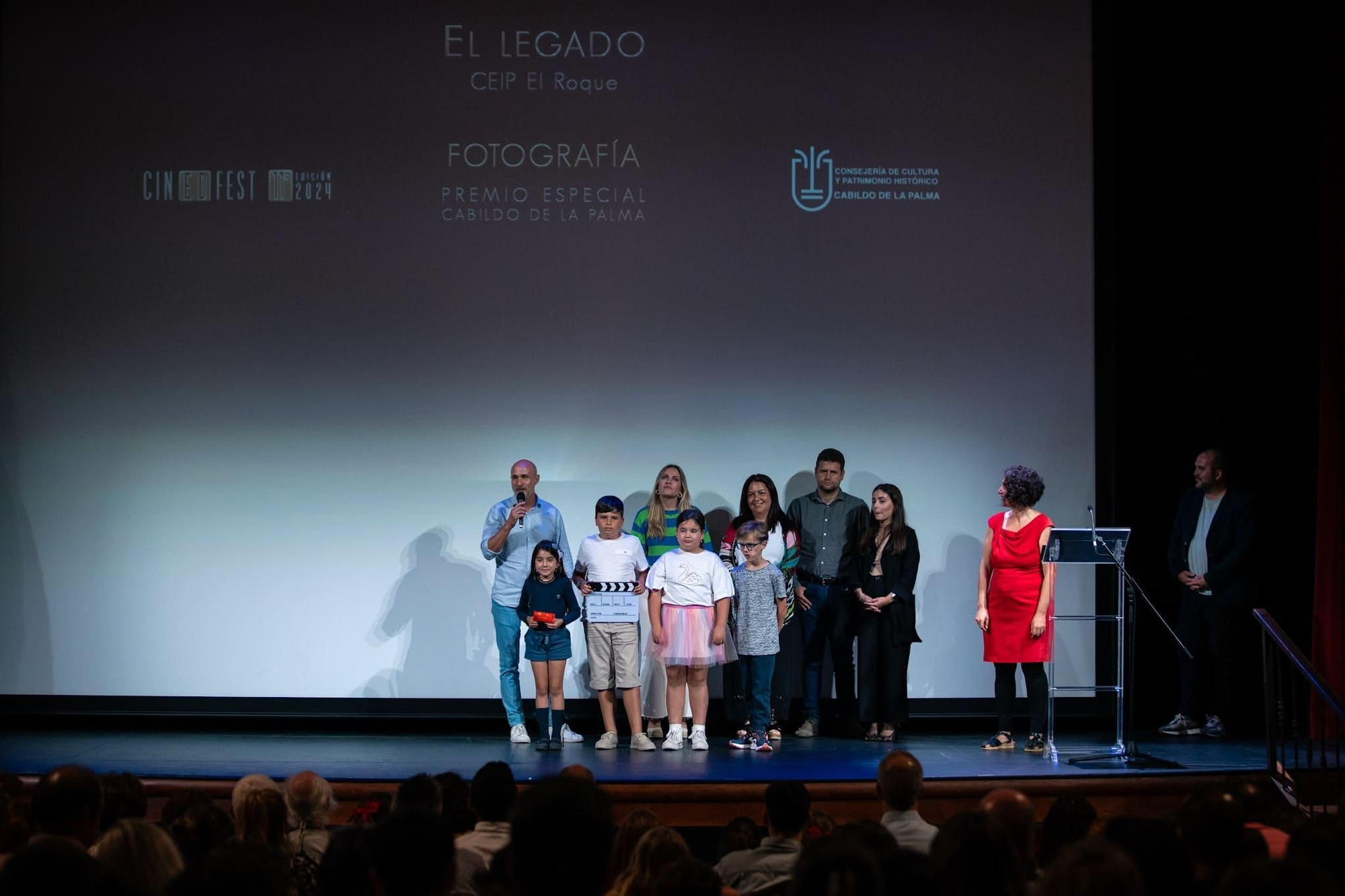 Mejor Fotografía, para la pieza titulada 'El legado', de los niños y niñas de 3º de Primaria del CEIP El Roque (Los Llanos de Aridane).