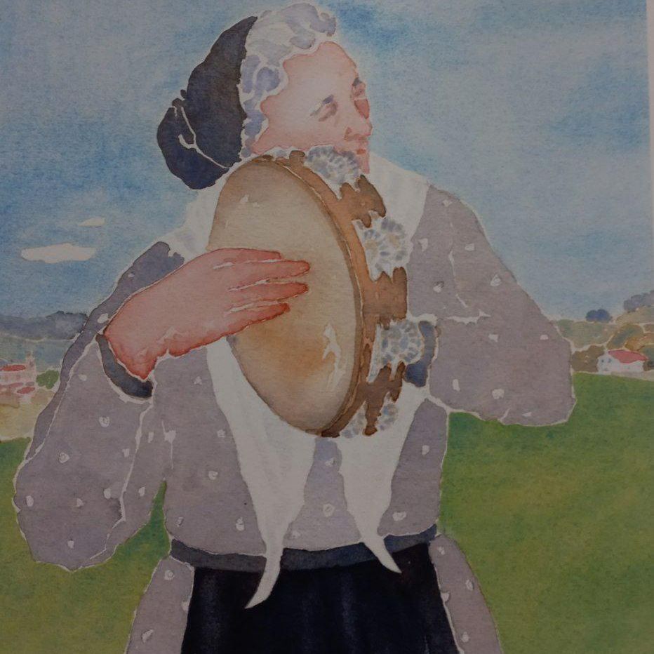 Acuarela de Maurizia Aldeiturriaga