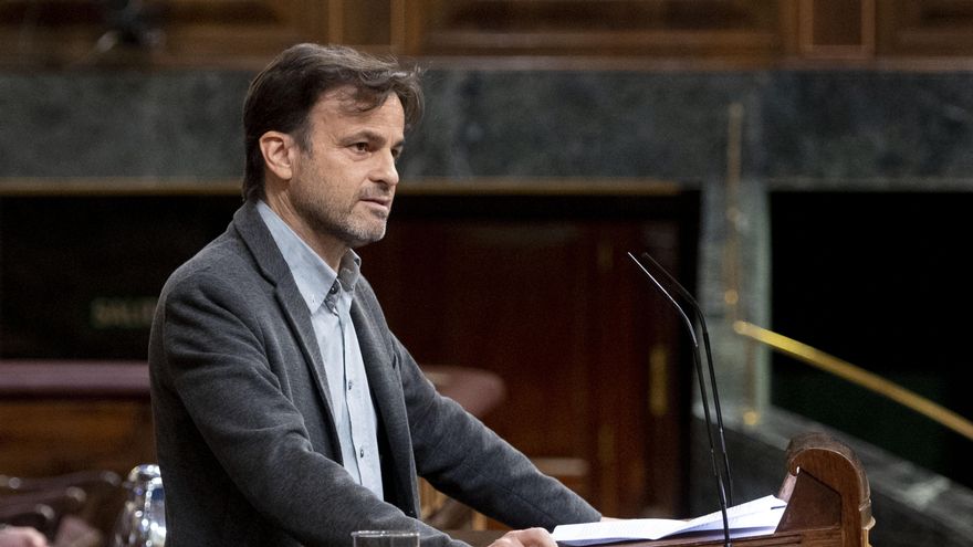 El presidente del grupo de Unidas Podemos en el Congreso, Jaume Asens.