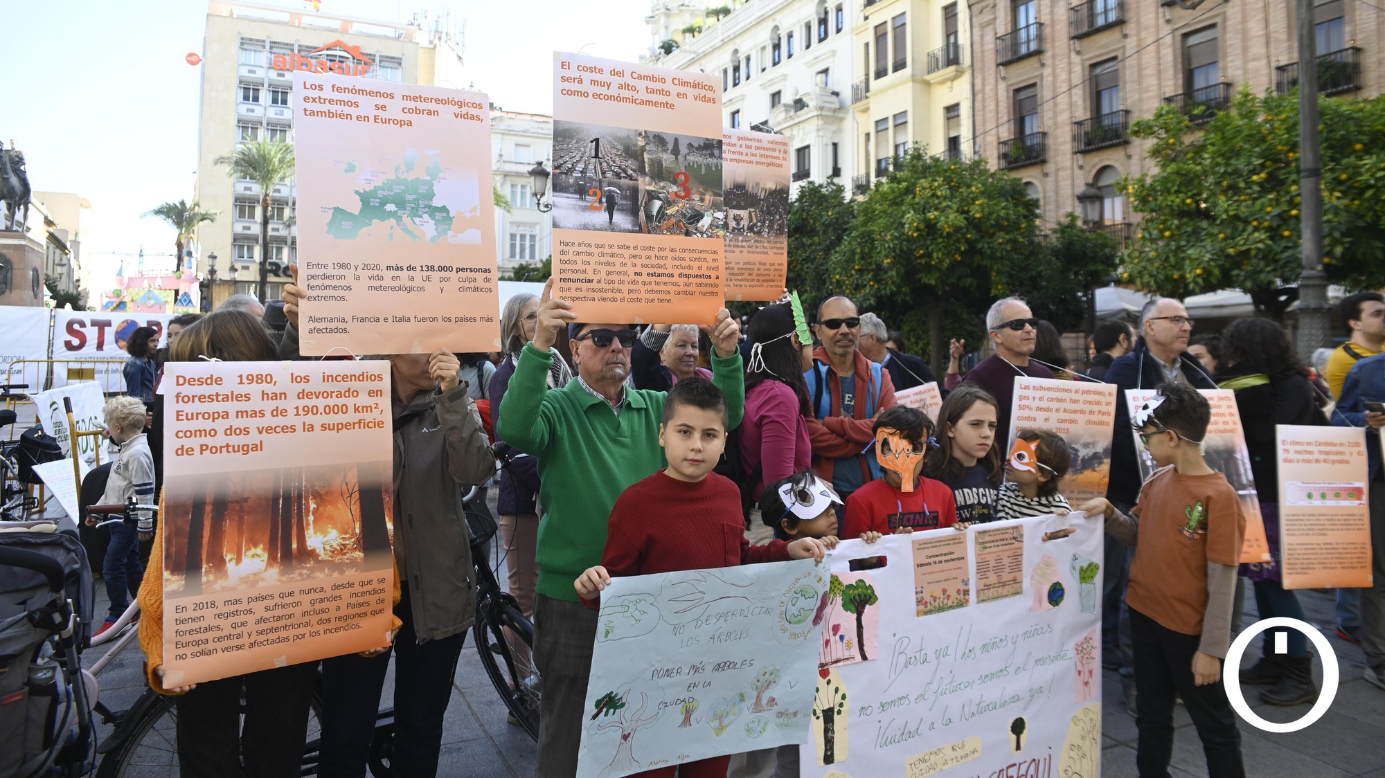 Ciudadanía cordobesa exige a todas las instituciones medidas concretas y urgentes contra el cambio climático
