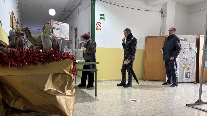 Imágenes del colegio Federico García Lorca, en Mérida