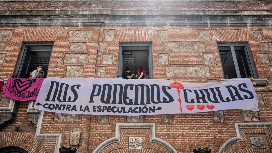 Okupación chulapa en el meollo del Madrid turístico