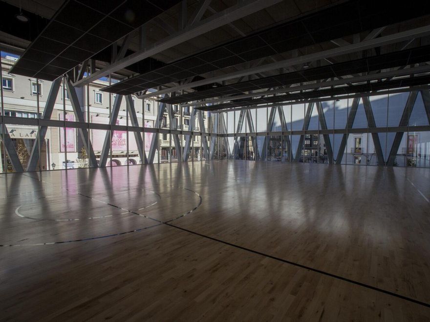 Pista polideportiva en La Cebada