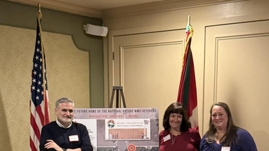 Gardnerville acogerá un Memorial a los más de 2.000 vascos que lucharon con Estados Unidos en la II Guerra Mundial