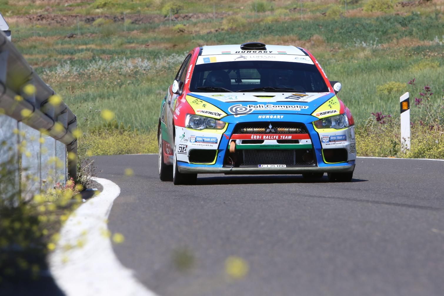 Imágenes del tramo de Santa Lucía del Rally Islas Canarias. (Alejandro Ramos).