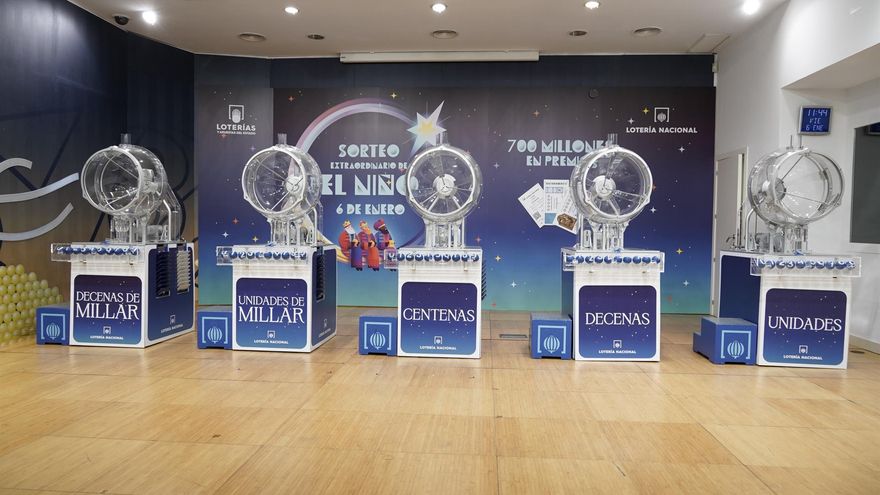 El Sorteo de 'El Niño' repartirá este sábado 770 millones de euros en premios, 70 millones más que en 2023