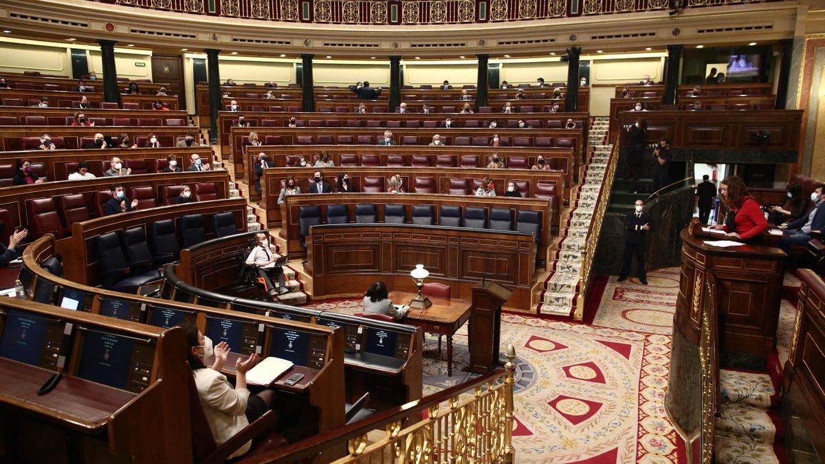 Imagen del hemiciclo del Congreso