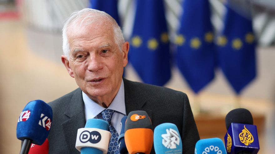 El alto representante de la Unión Europea para Asuntos Exteriores, Josep Borrell, en una fotografía de archivo. EFE/EPA/OLIVIER HOSLET